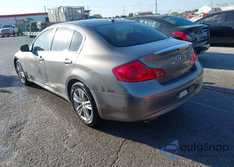 2012 Infiniti G37 Journey z USA, uszkodzony, nr VIN JN1CV6AP6CM627685